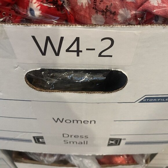 Lands' End Black Dress Long Sleeve A Line Midi Flare Size Small S 6-8 - Picture 8 of 8